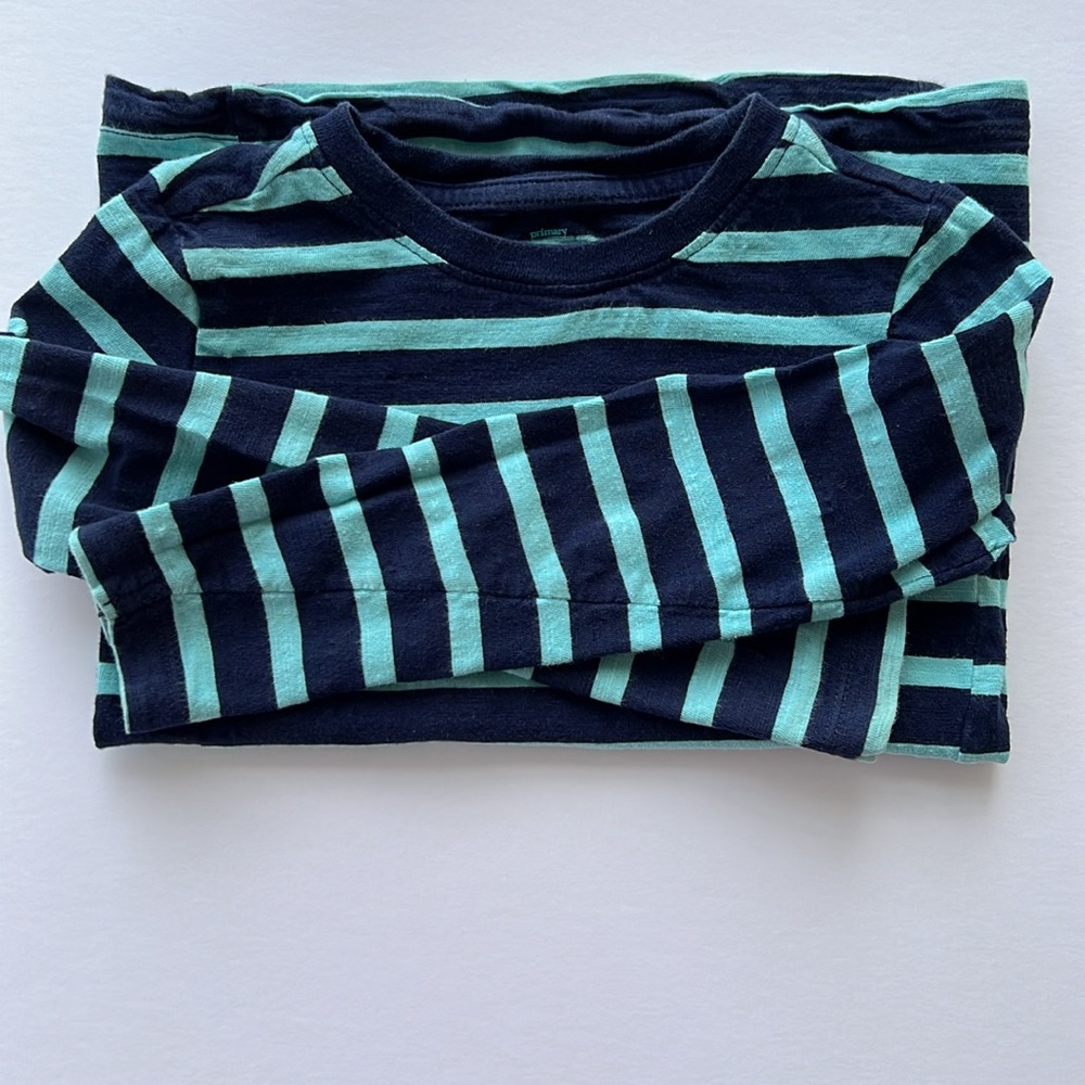 Primary Striped Long Sleeve T - Picture 6 of 7